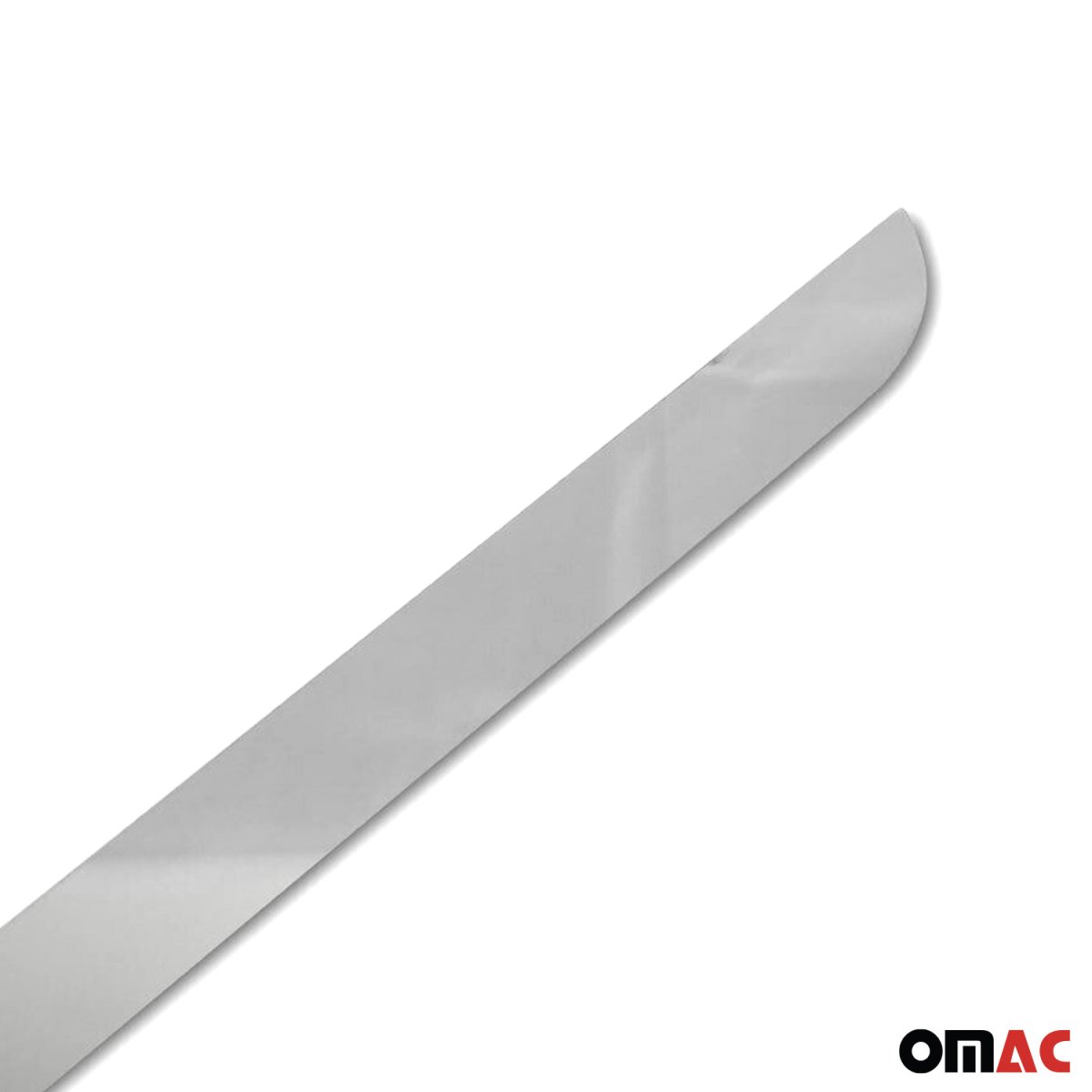 Subaru XV Tailgate Trim - Omac - S.Steel - Gloss Silver - 2018